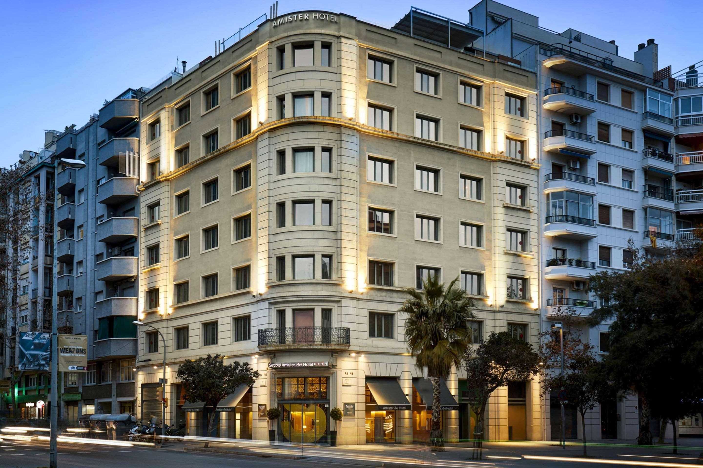 Sercotel Amister Art Hotel Barcelona Ngoại thất bức ảnh