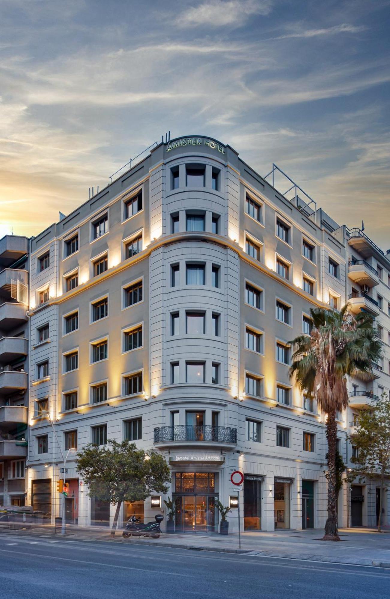Sercotel Amister Art Hotel Barcelona Ngoại thất bức ảnh